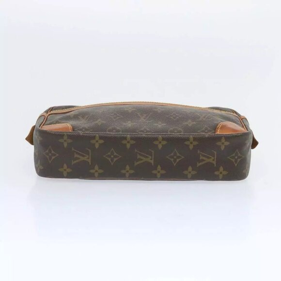 LOUIS VUITTON Monogram Compiegne 28 Clutch Bag M51845 LV Auth - Picture 8 of 15